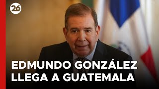 🚨 ÚLTIMO MOMENTO - VENEZUELA | EDMUNDO GONZÁLEZ URRUTIA llegó a GUATEMALA