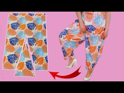 Very Easy how to Cutting and Trousers Stitching in 30 Minutes |💥FITS ALL SIZES