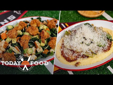 Crispy chicken salad and pork schnitzel: Get the recipes!