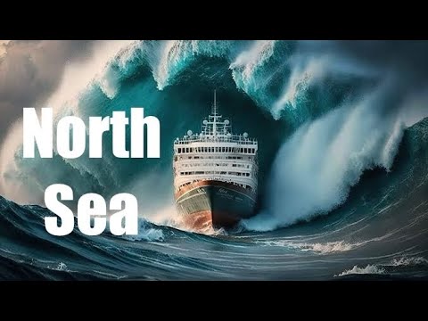 The North Sea || The Most Dangerous Sea In The World || #northsea #ocean #sea #storm #trending