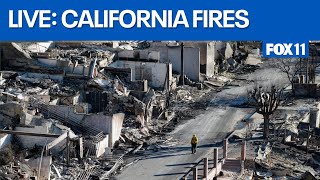 LA FIRES LIVE: California wildfires coverage today