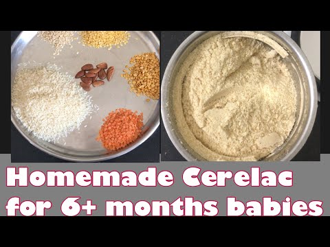 Homemade Cerelac || food for 6+ month baby