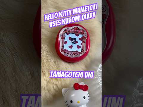 Using Kuromi Diary 🎀✨ #shorts #hellokitty #tamagotchiuni