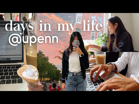 week in my life at upenn | cafe hopping, barry's bootcamp, veda philly | 미국 유펜 대학생 브이로그 ☕️