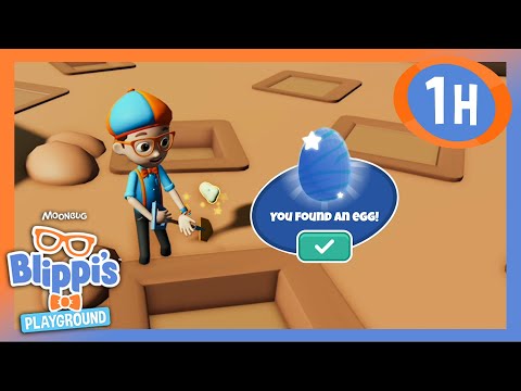 Blippi’s Dino Adventure: Unearthing Prehistoric Treasures | Kids TV Shows | Cartoons For Kids