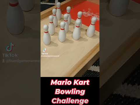 Mario Kart Bowling Challenge: Mario #mariokart #supermario #mariobros #mariokart8