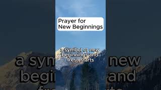 🌅 New Beginnings: Prayers for a Hopeful Year | Quick Prayer 🙏 | In Jesus' Name  #newyear  #guidance