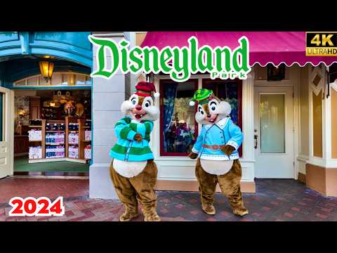 Disneyland Walkthrough November 2024 - Christmas at the Disneyland Resort