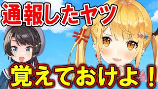 多方面からガチな調査依頼が来てブチギレる夜空メルｗ【ホロライブ切り抜き/大空スバル】