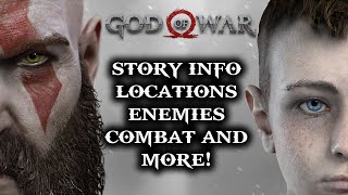 God of War PS4 Extended Analysis - Story Info, Locations, Bosses, Combat & More!