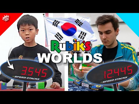 I went to the RUBIK'S CUBE WORLD CHAMPIONSHIPS in SOUTH KOREA 2023