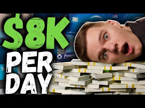 How I Earned $8,000 in ONE DAY Using Manufactured Spending