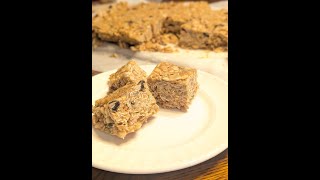 3 Ingredient! High Protein Muesli Bars