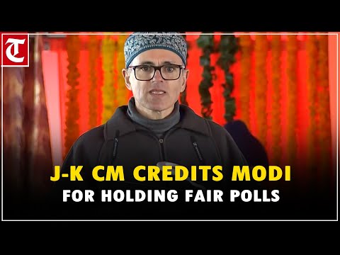 CM Omar Abdullah credits PM Modi for holding successful, free, fair polls in Jammu and Kashmir