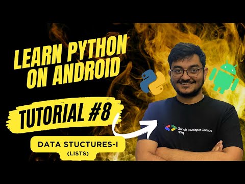 Data Structures - Lists -1 |  Learning Python In Android