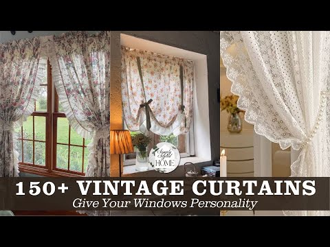 150+ VINTAGE CURTAINS: Why Vintage Curtains Are the Secret to a Stylish, Personal Home | Home Ideas