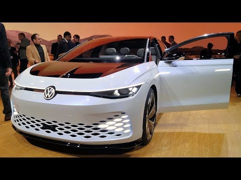 Volkswagen Revealed All-New ID. Space Vizzion EV @ LA Auto Show