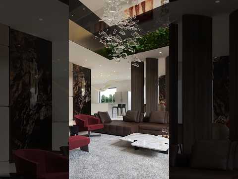 Living room design in project in Galanta