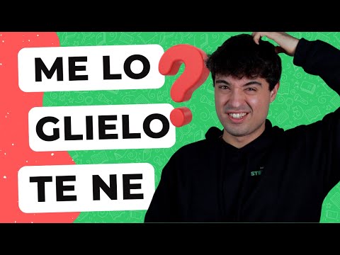 ME LO, MI LO, GLIENE? Learn double pronouns in Italian in 12 minutes