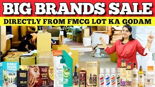 Biggest FMCG Warehouse (GODAM) in Delhi | Upto 95% off Branded Cosmetic Wholesale Market