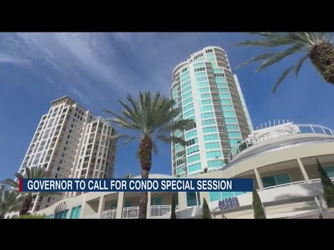 DeSantis says it's time for special session to deal with condo crisis