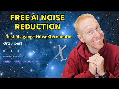 You NEED this NOW! Testing GraXpert's INSANE AI noise reduction on broadband and narrowband!