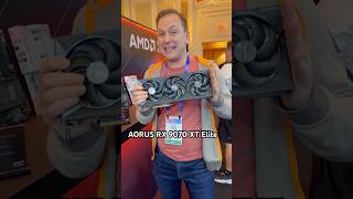 Insane RX 9070 XT Elite GPU! First look CES 2025 Gigabyte