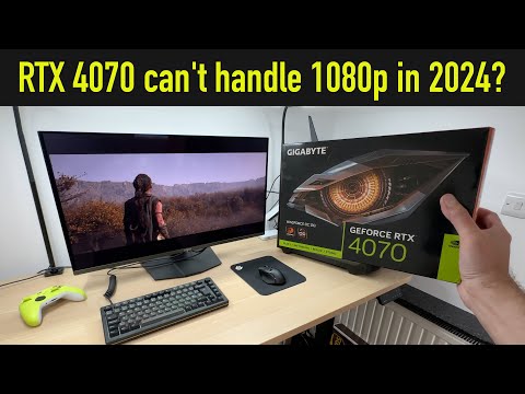 Unexpected Results: 1080p Gaming on RTX 4070 in 2024