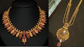 Traditional Light Weight Necklace Set Designs