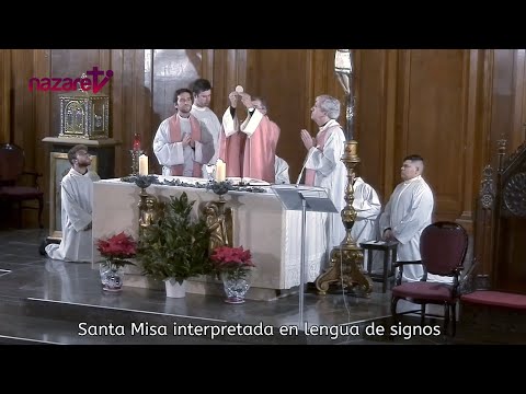 Santa Misa: Domingo 15 de diciembre de 2024. Interpretada en lengua de signos LSC