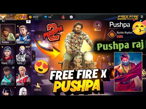 Pushpa x Free Fire 🔥 Pushpa 2 x Free Fire Collaboration | New events FF