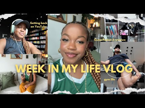 WEEKDAY VLOG | balancing work & life, relationships in your 20s + osmo pocket 3 review