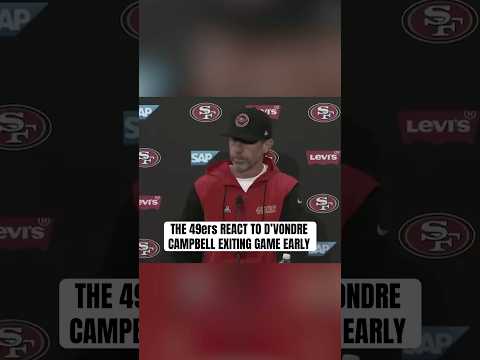 The 49ers react to D’Vondre Campbell Unexpectedly Leaving Game in 3rd Quarter…