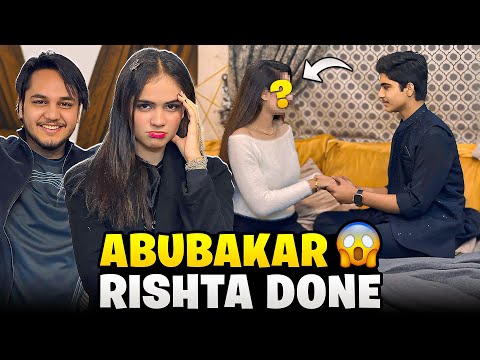 ABUBAKAR RISHTA DONE PRANK ON ALISHA // TOO MUCH