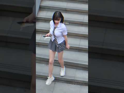 chinese girl street style fashion tiktok #shorts