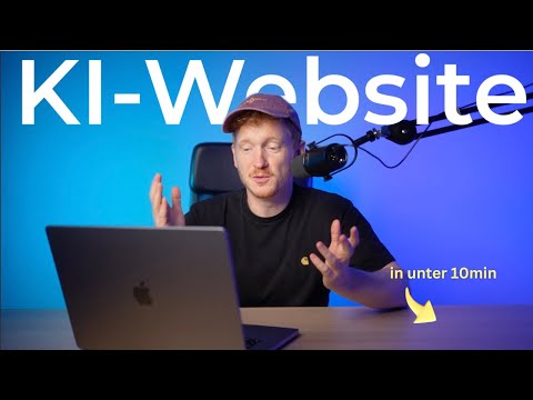 KI-Website erstellen in unter 10min 🧑‍💻