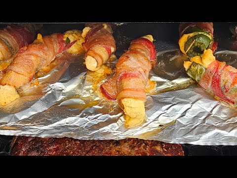 Cooking With Sunshine 🌞 Grilled Pepper🌶 Poppers!