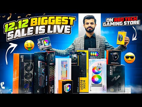 12.12 Biggest Sale on Gaming Accessories!🔥🎮 Best Deals on Mice, Keyboards, Liquid Coolers & Headsets