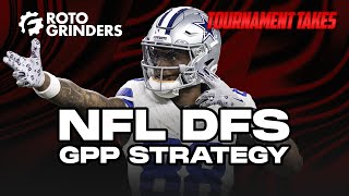 NFL DFS Expert Tournament Strategy for Week 2 on DraftKings & FanDuel