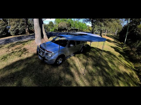 Navara D40 270 Awning Install