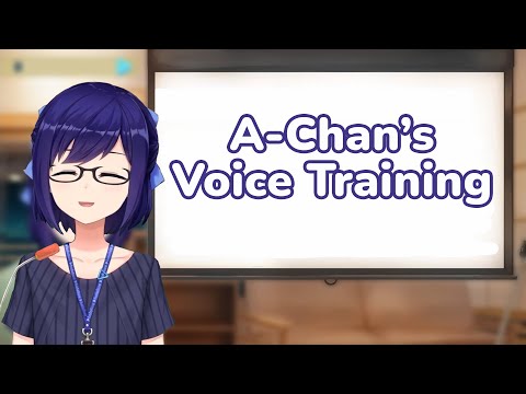 A-chan talks about the voice training lessons with everyone 【ENG SUB】