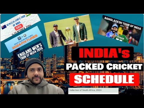 Packed cricket schedule for ICT. India's Road to Champions Trophy - Matches, Series and timeline.