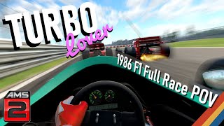 Is it Immersive? - Full 1986 F1 Canadian Grand Prix - Automobilista 2