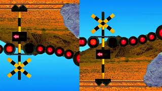 Flying report railroad crossing #railroadcrossing