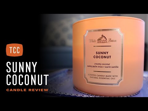 Sunny Coconut Candle Review – Bath & Body Works