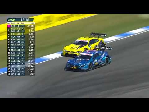 BMW vs. Mercedes DTM Amazing Fight!