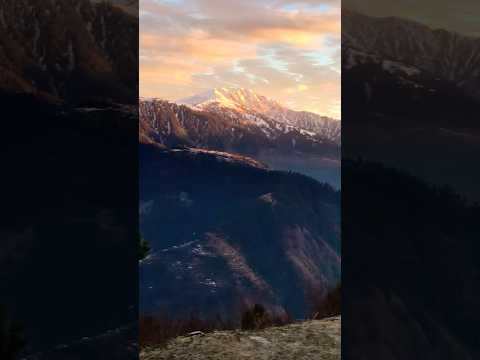 Sunset view || gold mountain || #viral #jsmountainlife #trending #mountainfilm