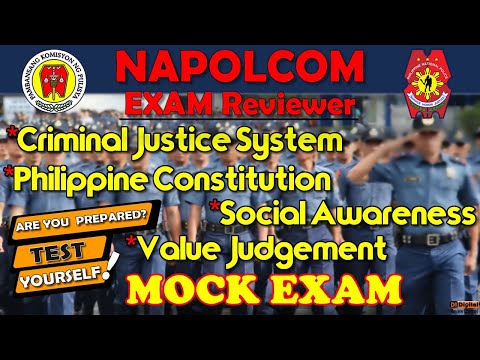 Napolcom Reviewer | Philippine Constitution, PNP Laws, Criminal Justice #napolcomreviewer