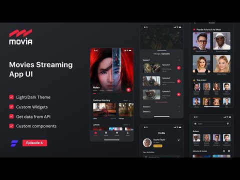 Movie App - FlutterFlow - Episode 4