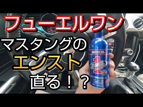 フューエルワンでマスタングのエンストを直したい！マスタング エコブースト 2015y ford mustang